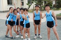 陸上競技ユニフォーム 田原市立高松小学校